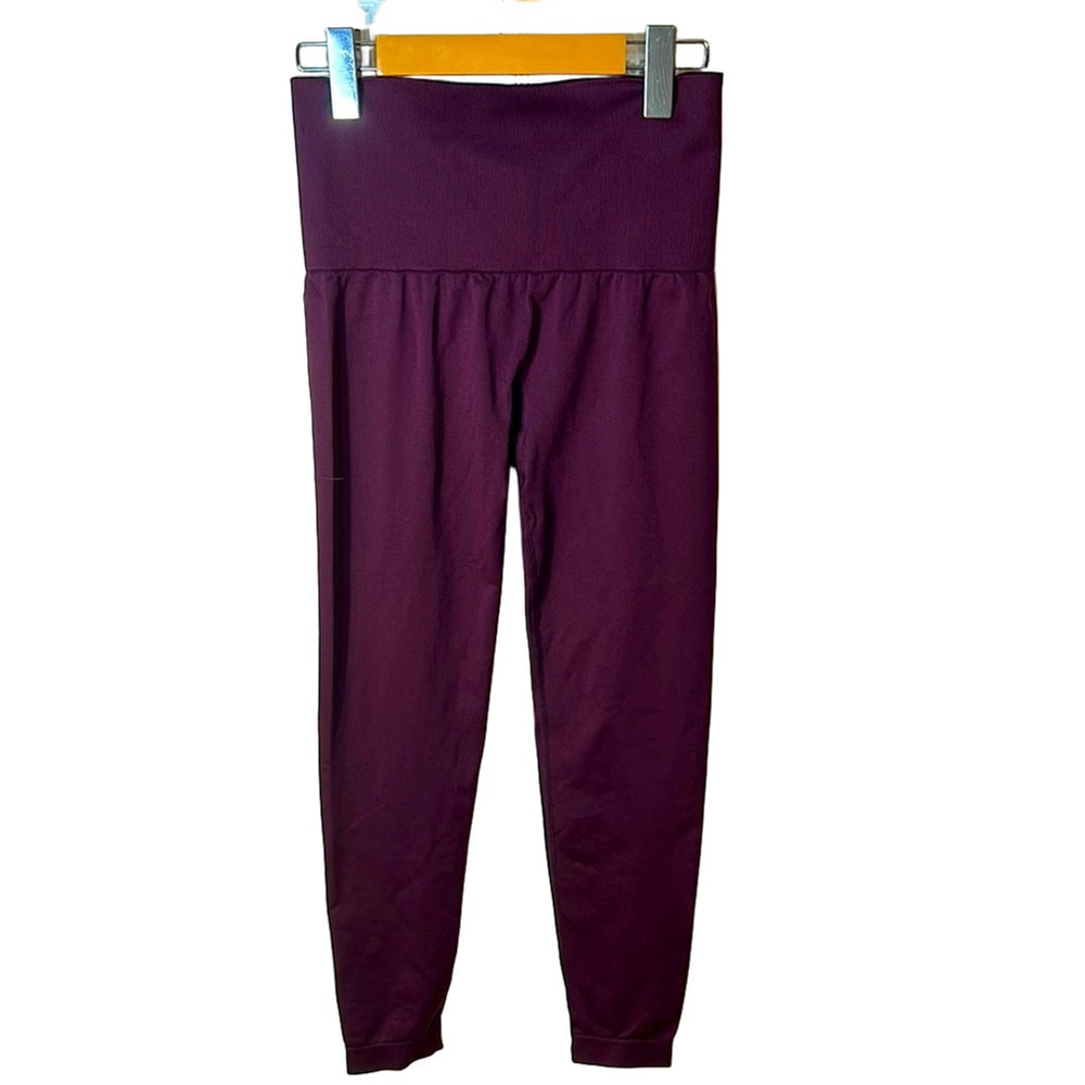 Knix Deep Burgundy Leggings size medium - Picture 2 of 4